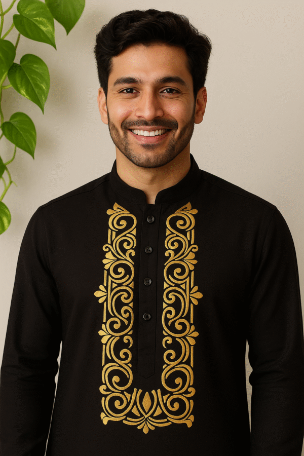 Premium Stylish Hand Painted Punjabi (Code 020)