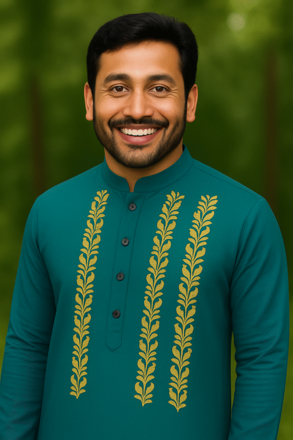 Premium Stylish Hand Painted Punjabi (Code 024)