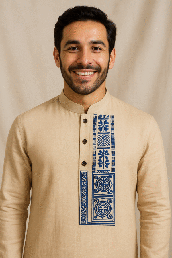 Premium Stylish Hand Painted Punjabi (Code 025)