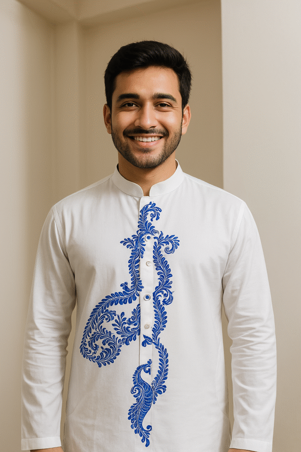 Premium Stylish Hand Painted Punjabi (Code 006)