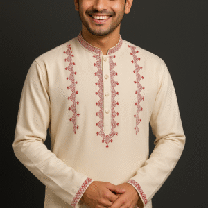 Stylish Hand Painted Punjabi (Code M-031)