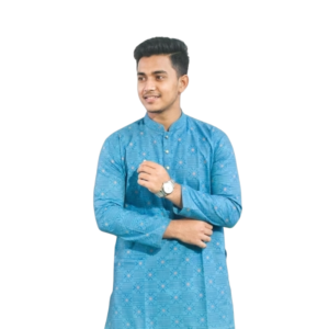 premium cotton screen print panjabi (code oik 001) (copy)
