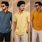 Coton Half Shirt, Aarong Coton, Coton Shirt